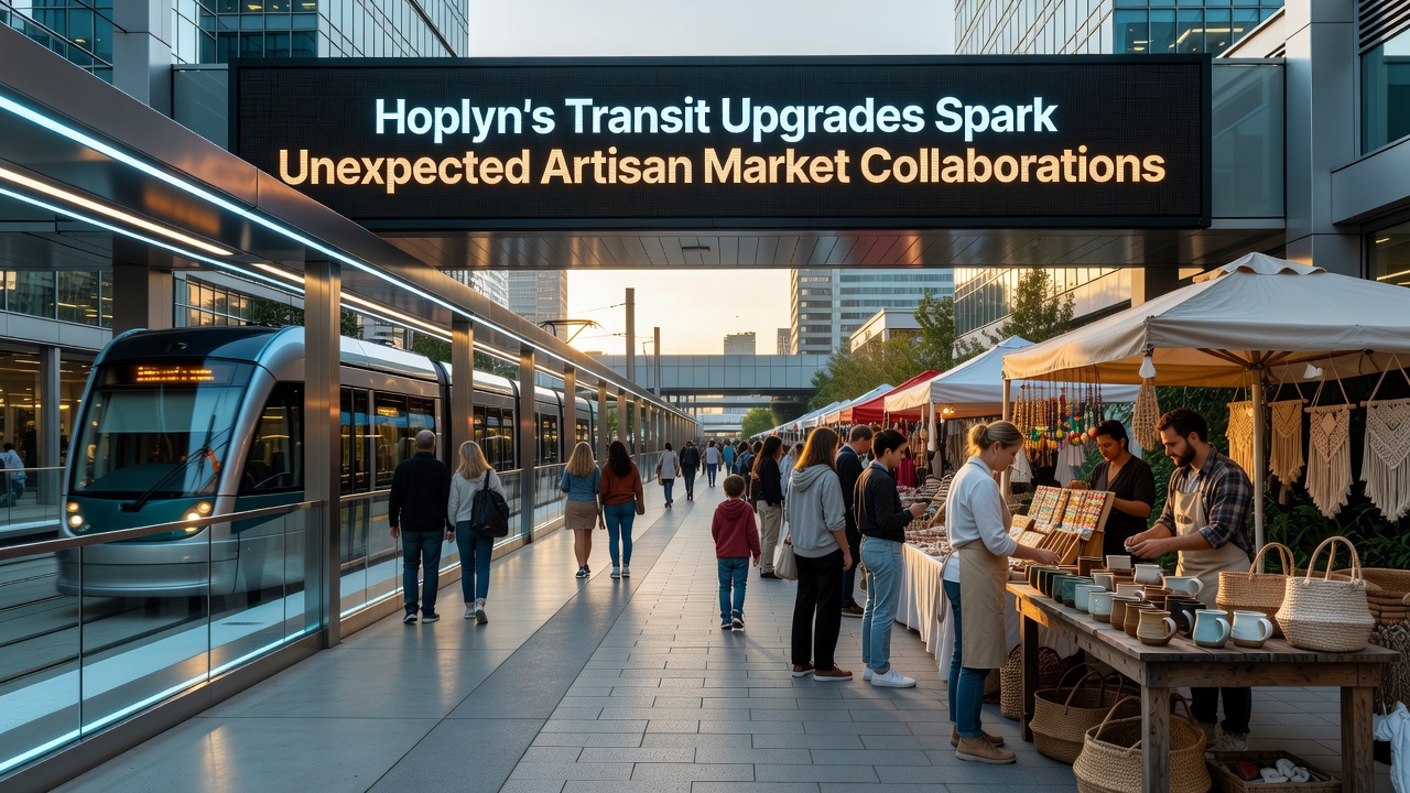Hoplyn's Transit Upgrades Spark Unexpected Artisan Market Collaborations